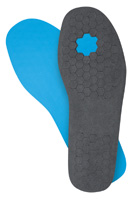 Off-loading Insole. For selective off-loading of the foot